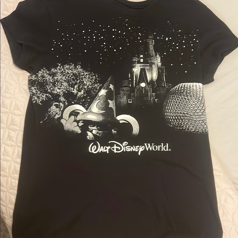 Disney World Black Graphic Tee